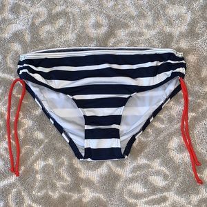 Michael Kors Swim Bottom - Size L - Navy, white and orange